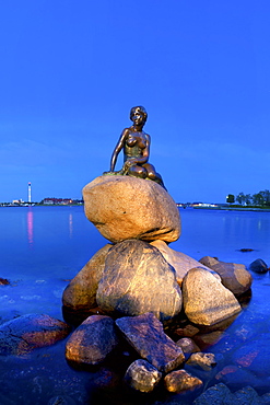 Statue of the Little Mermaid, Copenhagen, Denmark, Europe