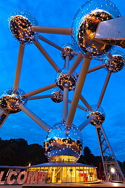 The Atomuim, Brussels, Belgium, Europe