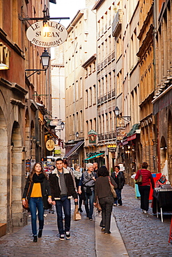 Rue St. Jean, Lyon, Auvergne-Rhone-Alpes, France, Europe