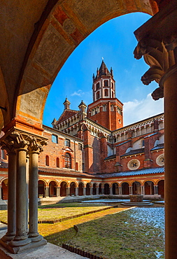 Church of S. Andrea, Vercelli, Piedmont, Italy, Europe