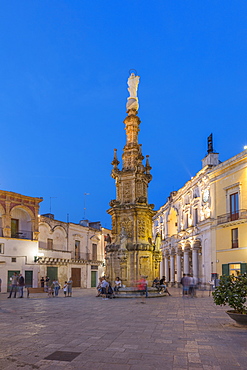 Piazza Salandra, Nardo, Puglia, Italy, Europe