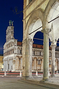 San Michele church, Lucca, Tuscany, Italy, Europe