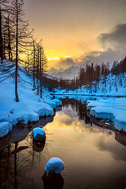 Lake of the Witches (Lago delle Streghe), Alpe Devero, Val d'Ossola, Verbano Cusio Ossola, Piemonte, Italy, Europe