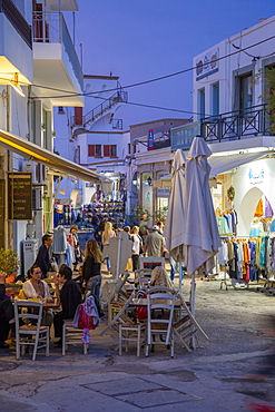 Skala, Isle of Patmos, Dodecanese, Greek Islands, Greece, Europe