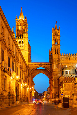 The Cathedral, UNESCO World Heritage Site, Palermo, Sicily, Italy, Europe