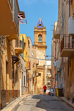 Via Callimaco Monteverde, Mazara del Vallo, Trapani, Sicily, Italy, Europe