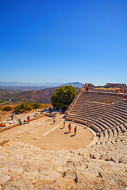 Archaeological Area of Segesta, Calatafimi, Trapani, Sicily, Italy, Europe