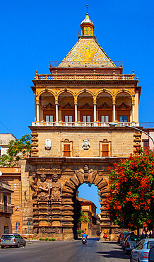 Porta Nuova, Palermo, Sicily, Italy, Europe