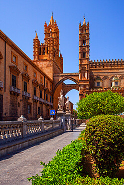 The Cathedral, UNESCO World Heritage Site, Palermo, Sicily, Italy, Europe