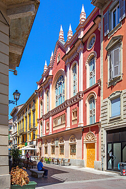 Via Milano, Alessandria, Piedmont, Italy, Europe