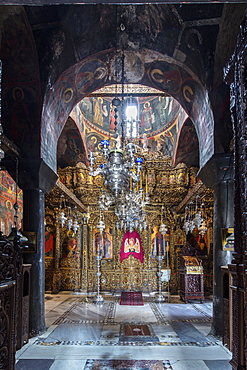 The Monastery of Saint John the Theologian,The Main Church, UNESCO World Heritage Site, Patmos, Greek Islands, Greece, Europe