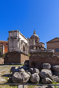 Fori Imperiali (Imperial Forum), UNESCO World Heritage Site, Rome, Lazio, Italy, Europe