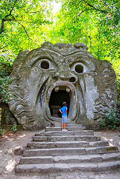 The Monster Park (Sacro Bosco) (Villa delle Meraviglie), Bomarzo, Viterbo, Lazio, Italy, Europe