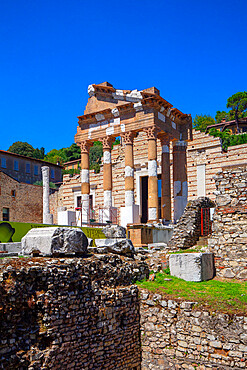 Capitolium, Brescia, Lombardia (Lombardy), Italy, Europe