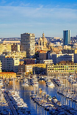 Old Port, Marseille, Provence-Alpes-Cote d'Azur, France, Mediterranean, Europe