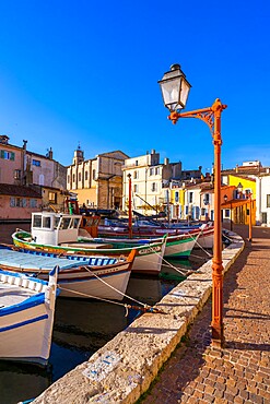 Quai Brescon, Martigues, Bouches-du-Rhone, Provence-Alpes-Cote d'Azur, France, Mediterranean, Europe