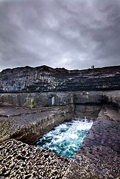 Serpent's Lair, Inish More, Aran Islands, Republic of Ireland, Europe