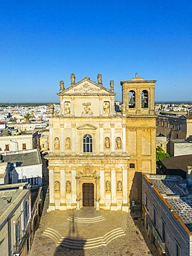 Mother church of all saints, old town, Mesagne, Brindisi, Salento, Apulia, Italy