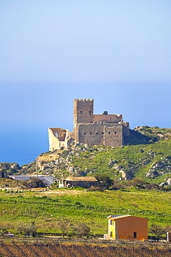 Chiaramontano Castle, Palma di Montechiaro, Agrigento, Sicily, Italy