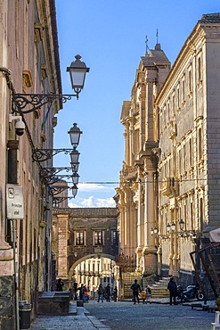 Via dei Crociferi, Catania, Sicily, Italy