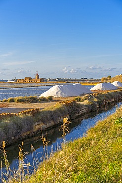 Salt pans Ettore and Infersa, Marsala, Trapani, Sicily, Italy