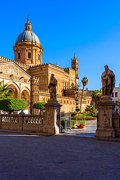 Primatial Metropolitan Cathedral Basilica of the Holy Virgin Mary of the Assumption, Cathedral of Palermo, Palermo, Sicily, Italy