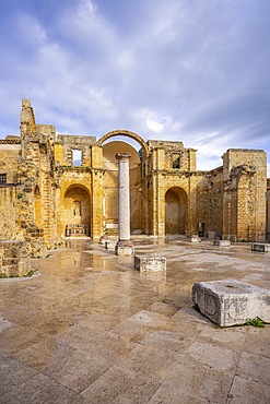 Ruins of the ancient Cathedral of Salemi, Salemi, Trapani, Sicily, Italy