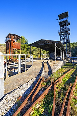 parco minerario di Floristella-Grottacalda, Valguarnera Caropepe, Enna, Sicily, Italy