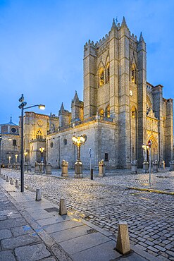 Cathedral of Christ the Savior, Ávila, Castiolla y Leon, Spain