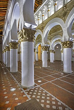 Santa Maria la Blanca Synagogue, Toledo, Castile-La Mancha, Spain