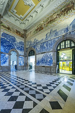 São Bento train station, Porto, Oporto, Portugal