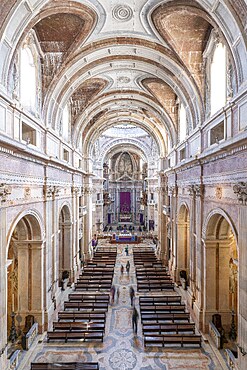 Basilica of Our Lady and Saint Anthony of Mafra, Palace of Mafra, Mafra, Portugal