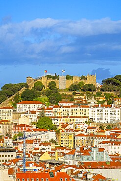 Saint George's Castle , Lisbon, Portugal