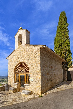 Chapelle Saint-Charles et Saint-Claude 18th century, Saint-Paul-de-Vence, Provence-Alpes-Côte d'Azur, France