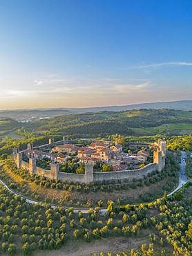 Monteriggioni, Siena, Tuscany, Italy