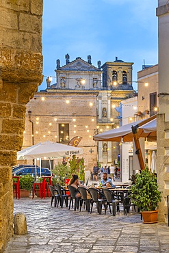 Piazza Antonio Criscuolo, old town, Mesagne, Brindisi, Salento, Apulia, Italy