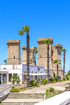 Quattro colonne, four columns, Santa Maria al Bagno, Nardò, Lecce, Salento, Apulia, Italy