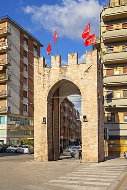 Porta San Felicianetto, Foligno, Perugia, Umbria, Italy