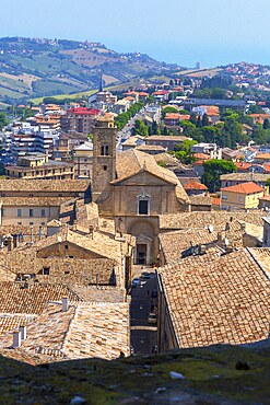 St. Francisco church, Fermo, Ascoli Piceno, Marche, Italy