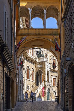 Palazzo dei Priori, Fermo, Ascoli Piceno, Marche, Italy