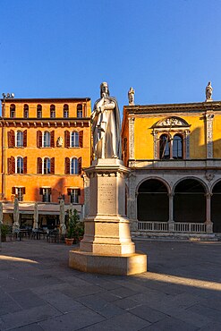 Piazza dei Signori also known as Piazza Dante, Verona, Veneto, Italy