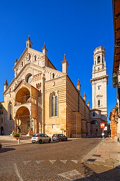 The Cathedral of Verona (official name: Cathedral of Santa Maria Assunta), Verona, Veneto, Italy