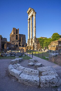 Temple of the Dioscuri, Imperial Forums, Roma, Lazio, Italy