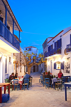 Old village, Alonissos Island, Sporades, Greek Islands, Greece, Europe