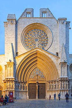 metropolitan and primatial cathedral basilica of Santa Tecla, cathedral,, Tarragona, Catalonia, Spain