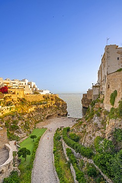 Lama Monachile beach, Polignano a mare, Bari, Apulia, Italy