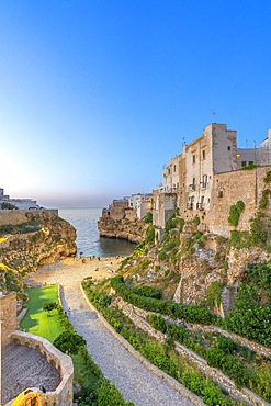 Lama Monachile beach, Polignano a mare, Bari, Apulia, Italy