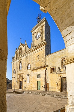 Mother Church of San Giorgio, Melpignano, Lecce, Salento, Apulia, Italy