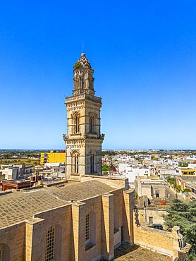 Church of Maria Santissima Assunta, Spire of Raimondello, Soleto, Lecce, Apulia, Salento, Italy