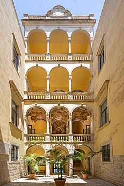 Giuseppe De Nittis Art Gallery - Palazzo Della Marra, Barletta, Barletta-Andria-Trani, Apulia, Italy